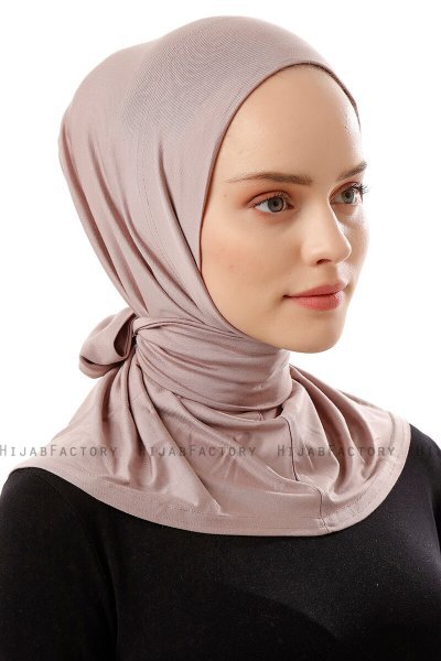 Sportif Plain - Steen Grijs Praktisch Viscose Hijab