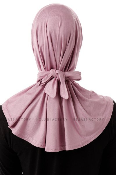 Sportif Plain - Purper Praktisch Viscose Hijab