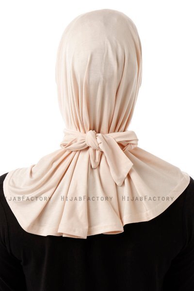 Sportif Cross - Beige Praktisch Viscose Hijab