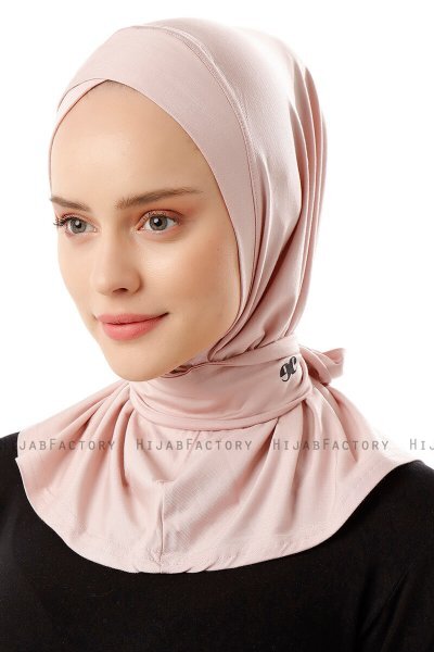 Sportif Cross - Oudroze Praktisch Viscose Hijab