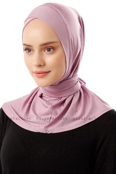 Sportif Cross - Purper Praktisch Viscose Hijab
