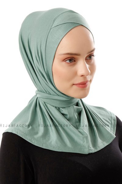 Sportif Cross - Groen Praktisch Viscose Hijab