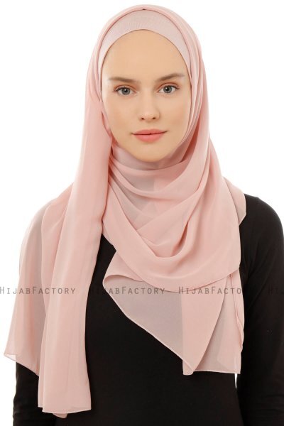 Alara Plain - Oudroze One Piece Chiffon Hijab