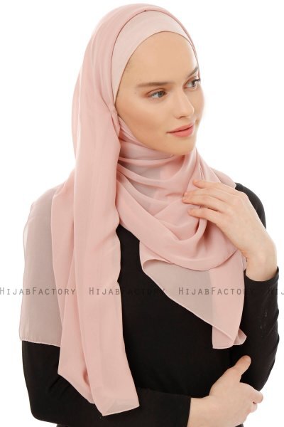 Alara Plain - Oudroze One Piece Chiffon Hijab