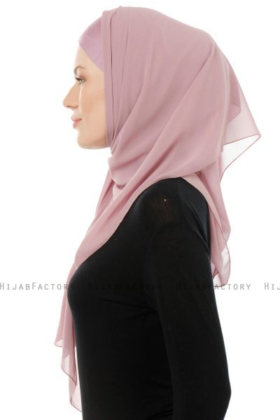 Alara Cross - Purper One Piece Chiffon Hijab