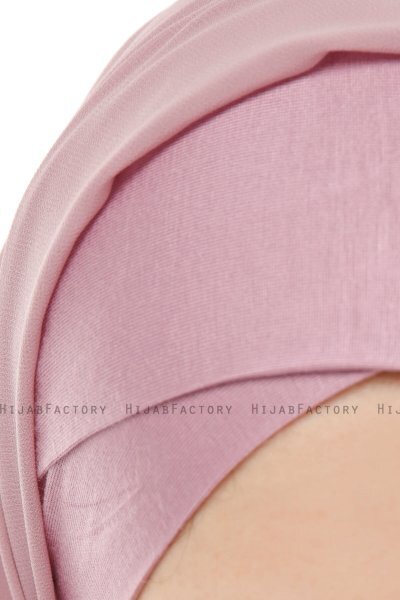 Alara Cross - Purper One Piece Chiffon Hijab