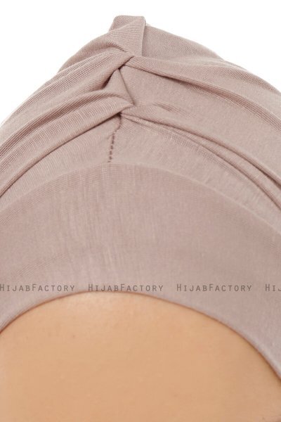 Isra Plain - Steen Grijs One-Piece Viscose Hijab