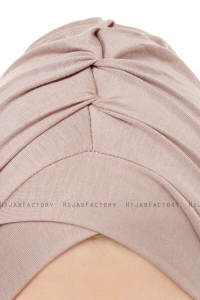 Isra Cross - Steen Grijs One-Piece Viscose Hijab