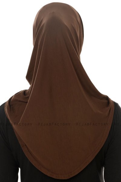 Hanfendy Plain Logo - Bruin Al Amira Hijab