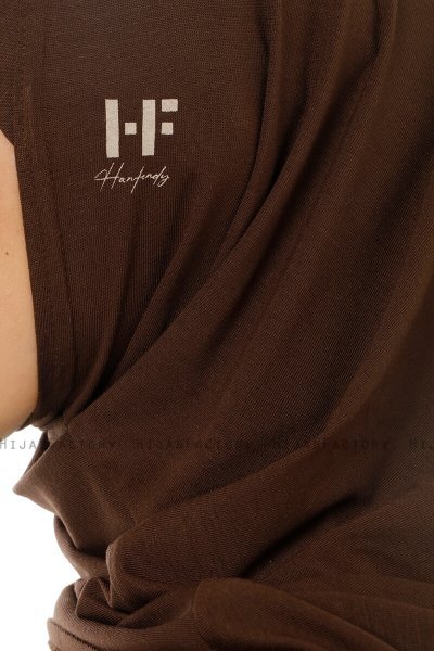 Hanfendy Plain Logo - Bruin Al Amira Hijab