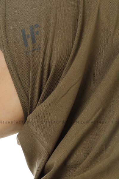 Hanfendy Plain Logo - Khaki Al Amira Hijab