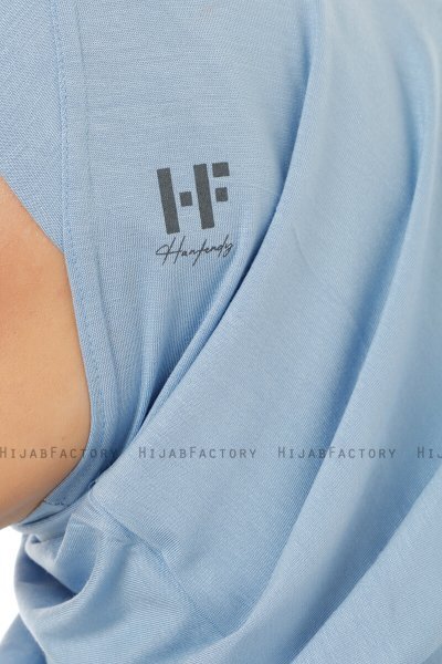 Hanfendy Plain Logo - Lichtblauw Al Amira Hijab