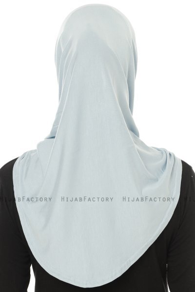 Hanfendy Plain Logo - Baby Blue Al Amira Hijab