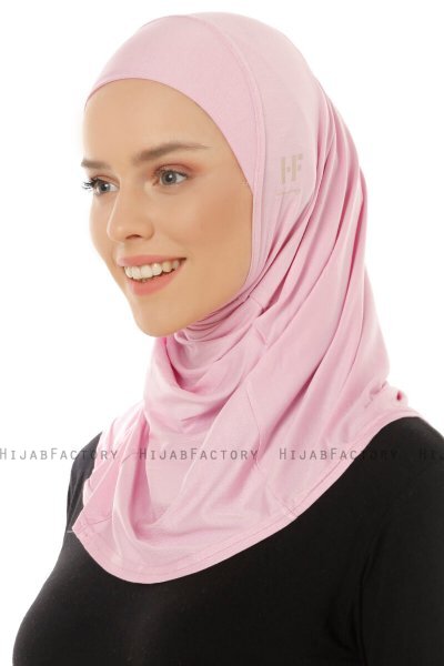 Hanfendy Plain Logo - Roze Al Amira Hijab