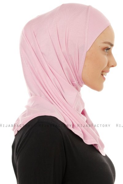 Hanfendy Plain Logo - Roze Al Amira Hijab