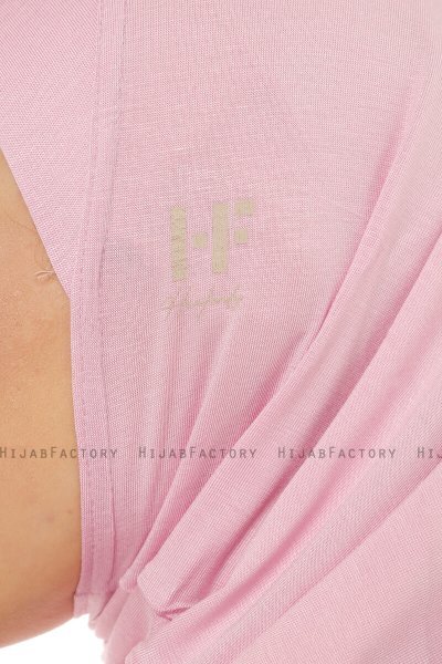 Hanfendy Plain Logo - Roze Al Amira Hijab