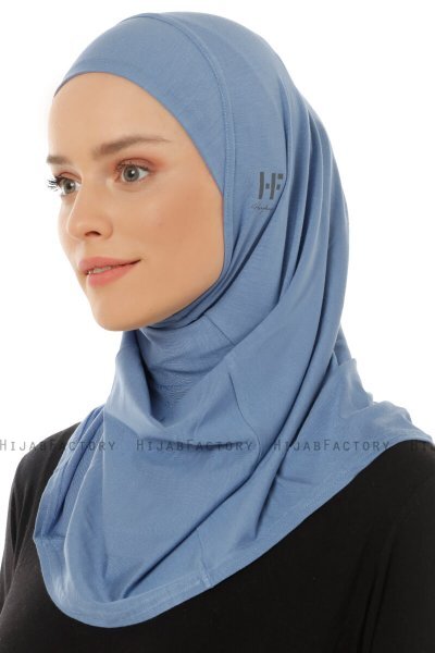 Hanfendy Plain Logo - Indigo Al Amira Hijab