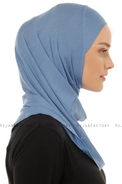 Hanfendy Plain Logo - Indigo Al Amira Hijab