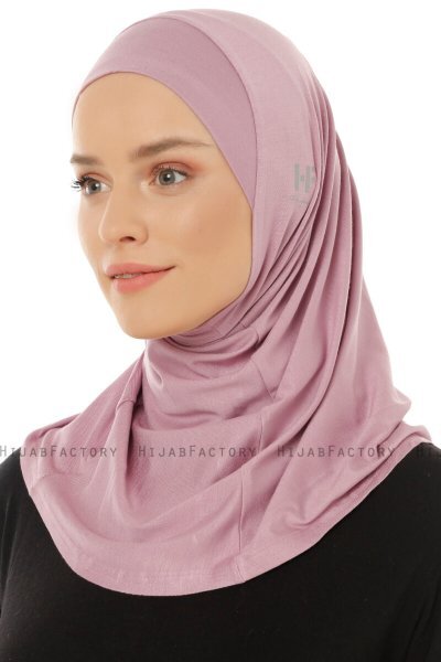Hanfendy Plain Logo - Purper Al Amira Hijab