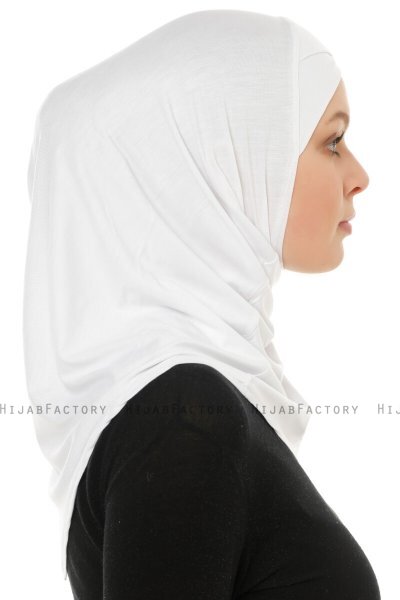 Hanfendy Cross Logo - Wit Al Amira Hijab