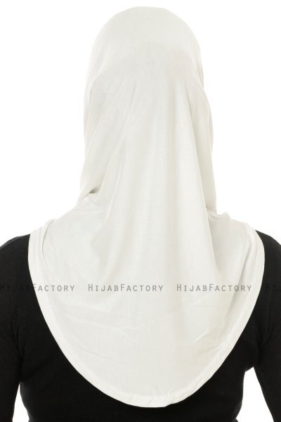 Hanfendy Cross Logo - Creme Al Amira Hijab
