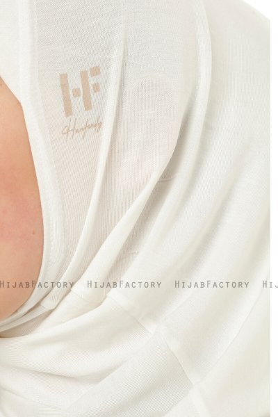 Hanfendy Cross Logo - Creme Al Amira Hijab