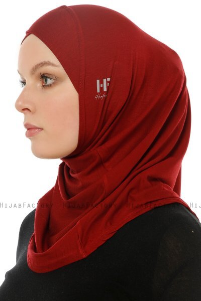 Hanfendy Cross Logo - Bordeaux Al Amira Hijab