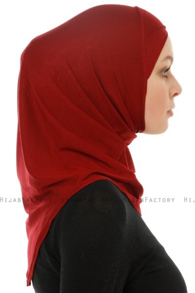 Hanfendy Cross Logo - Bordeaux Al Amira Hijab