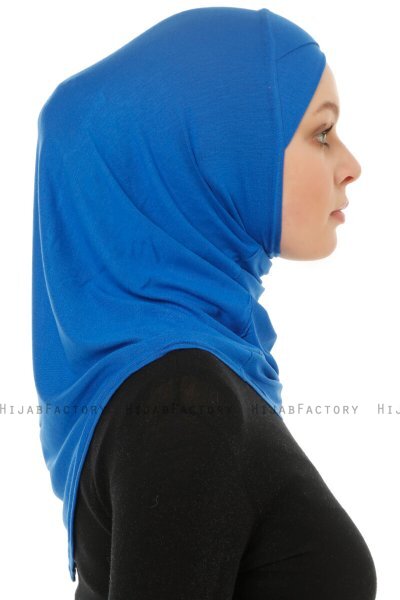 Hanfendy Cross Logo - Blauw Al Amira Hijab