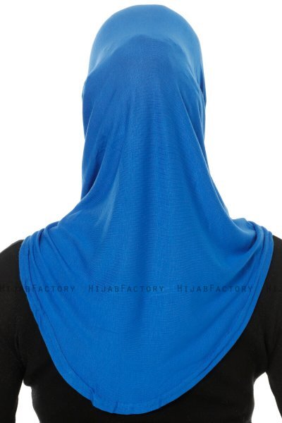 Hanfendy Cross Logo - Blauw Al Amira Hijab