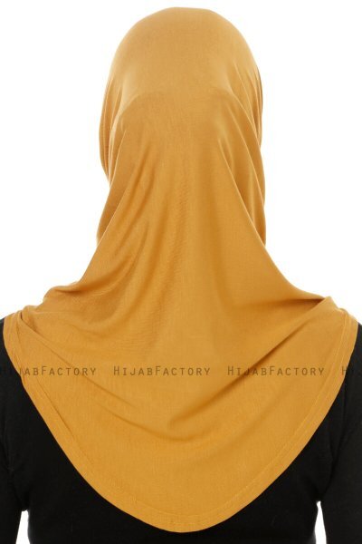 Hanfendy Cross Logo - Mosterd Al Amira Hijab