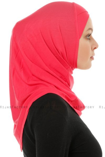 Hanfendy Cross Logo - Fuchsia Al Amira Hijab