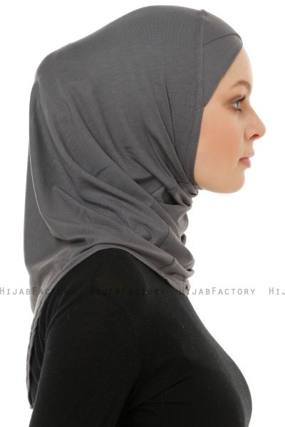 Hanfendy Cross Logo - Donker Grijs Al Amira Hijab