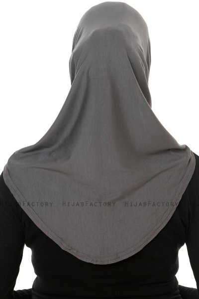 Hanfendy Cross Logo - Donker Grijs Al Amira Hijab