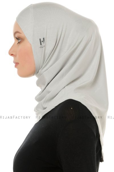 Hanfendy Cross Logo - Lichtgrijs Al Amira Hijab
