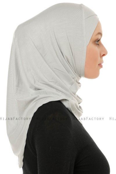 Hanfendy Cross Logo - Lichtgrijs Al Amira Hijab
