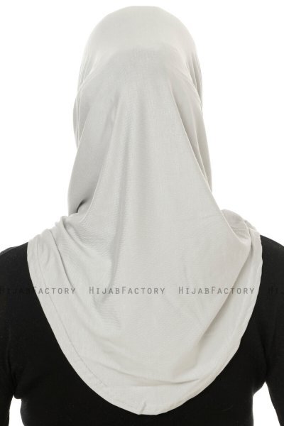 Hanfendy Cross Logo - Lichtgrijs Al Amira Hijab