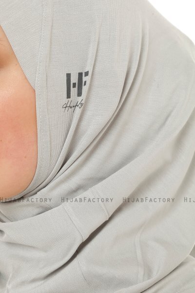 Hanfendy Cross Logo - Lichtgrijs Al Amira Hijab