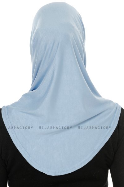 Hanfendy Cross Logo - Lichtblauw Al Amira Hijab