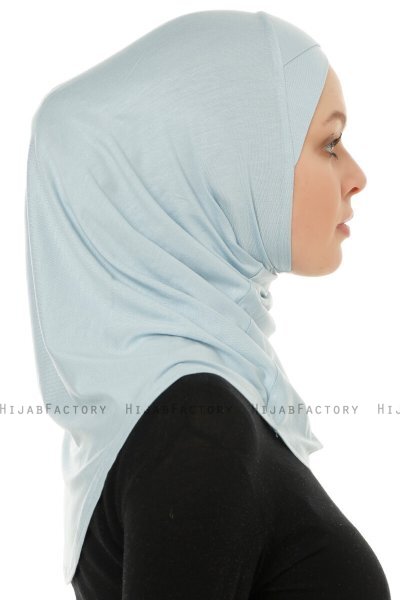 Hanfendy Cross Logo - Baby Blue Al Amira Hijab