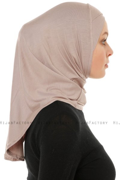 Hanfendy Cross Logo - Steen Grijs Al Amira Hijab