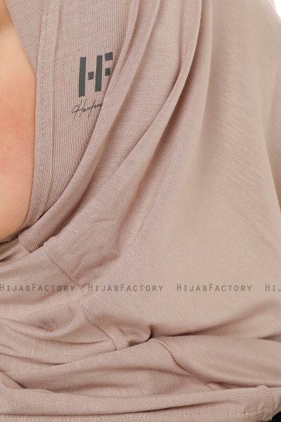 Hanfendy Cross Logo - Steen Grijs Al Amira Hijab
