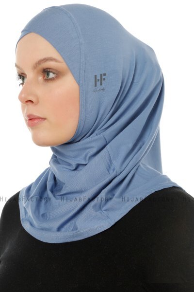 Hanfendy Cross Logo - Indigo Al Amira Hijab