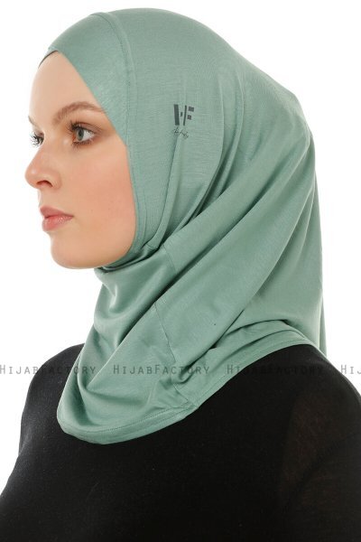 Hanfendy Cross Logo - Groen Al Amira Hijab