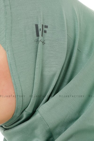 Hanfendy Cross Logo - Groen Al Amira Hijab