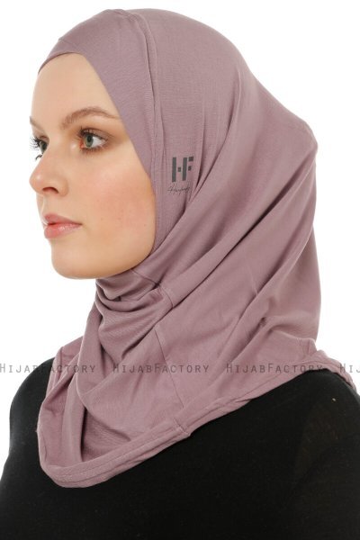 Hanfendy Cross Logo - Orient Blush Al Amira Hijab