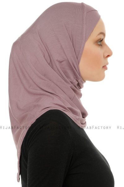 Hanfendy Cross Logo - Orient Blush Al Amira Hijab