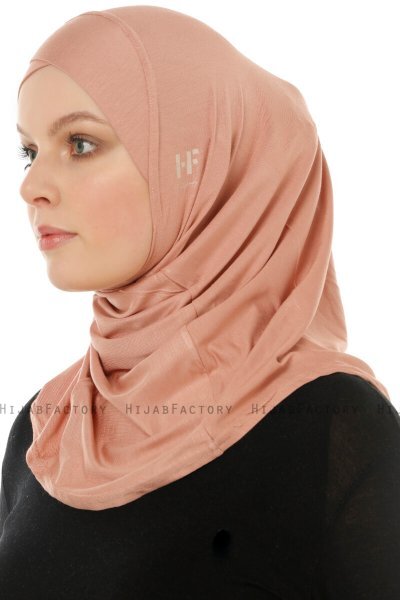 Hanfendy Cross Logo - Peanut Al Amira Hijab