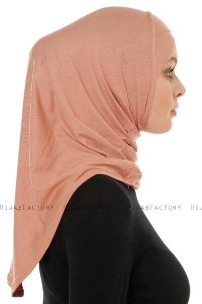 Hanfendy Cross Logo - Peanut Al Amira Hijab