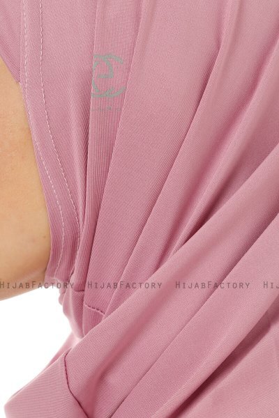 Micro Plain - Purper One-Piece Hijab